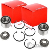 2X Herth+Buss RADLAGER-SATZ Hinten Passend FüR Ford Fiesta Focus Fusion Mazda 2