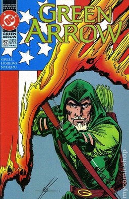 Green Arrow #62 FN 1992 Stock Image