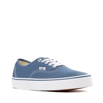 VANS Authentic Blue Canvas Lace-Up Women s Sz. 5 Sneaker