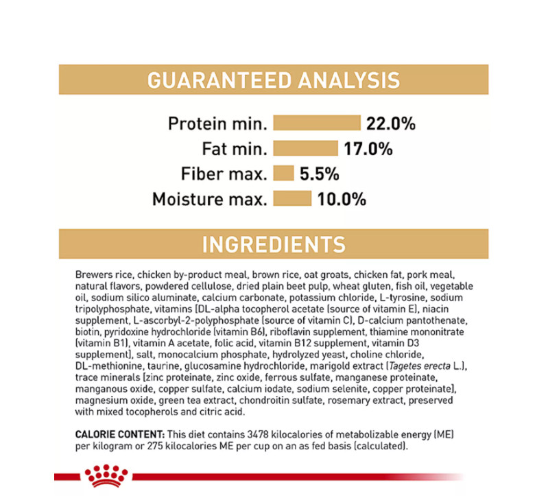 Royal Canin Breed Health Nutrition German Shepherd Adult Dry Dog Food 30Lb