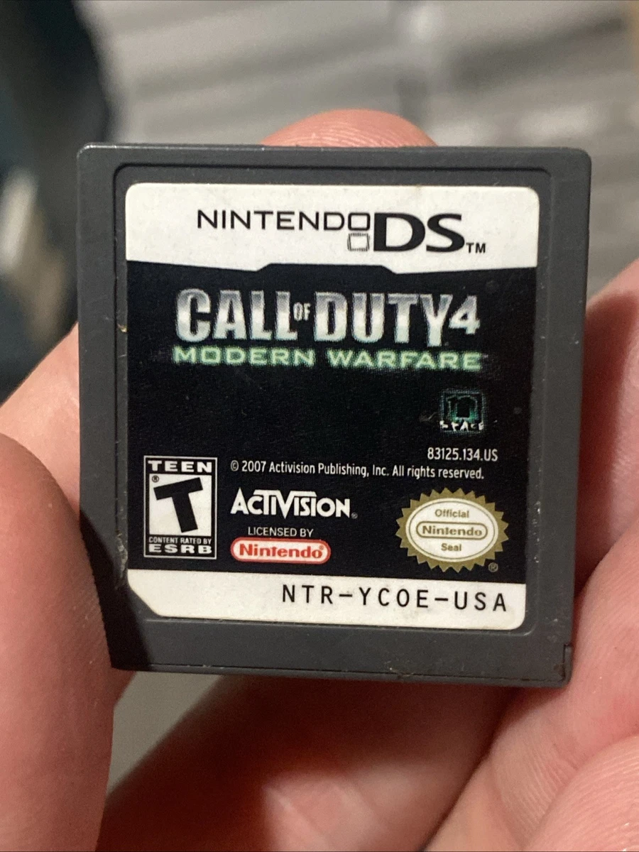 Видеоигры Call of Duty 4: Modern Warfare Nintendo 2007 год