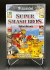 Super Smash Bros Melee (Nintendo GameCube, 2001) Black Label, No Manual