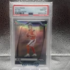2024 Panini Prizm Bo Nix #309 True Silver Rookie PSA 10 Broncos