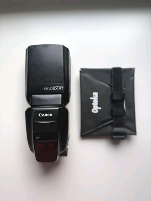 Canon 600EX-RT Speedlite + Opteka Diffuser – TTL Wireless Flash