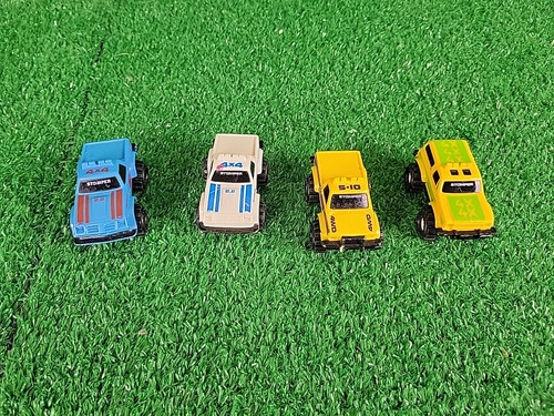 Vintage McDonalds Schaper Stomper 4x4 Trucks Lot of 4