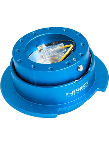 NRG Quick Release Kit Gen 2.5 Blue / Blue Ring (SRK-250BL) - Picture 2 of 12