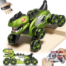Remote Control Dinosaur Monster Truck Toys, 8WD Gesture Sensing Remote