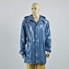 Glänzende Lackjacke | Regenjacke aus leichte...