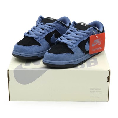 HQ8487-400 Supreme Nike SB Dunk Low Ocean Fog (North America Exclusive) (Herren)