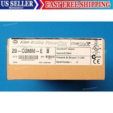 2022 New Sealed Allen Bradley 20-COMM-E Ser B Ethernet/IP Adapter