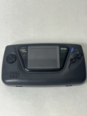Sega Game Gear Handheld Spielkonsole Schwarz Teildefekt Bastler PAL Retro 90er