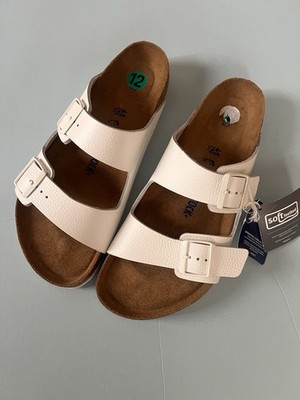 NWT BIRKENSTOCK ARIZONA SANDALS NWT-Birkenstock Arizona Birkibuc Sandals Unisex Shoes Wide  main image 3
