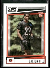 2022 Score - Rookies Daxton Hill #366 (RC)