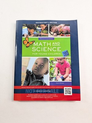 Math and Science for Young Children 8th Edition Paperback 2016 Instructor's Ed