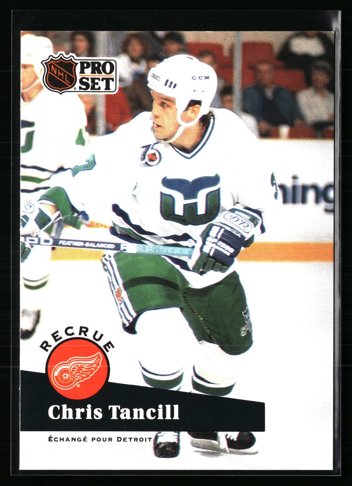 Chris Tancill 1991-92 Pro Set #539 RC RC Detroit Red Wings