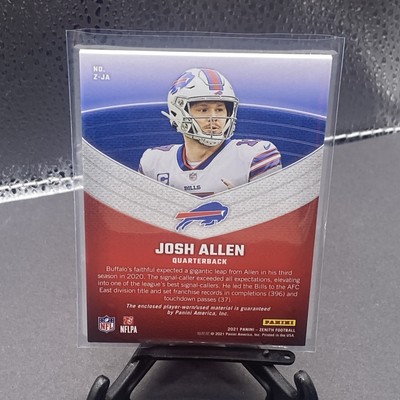 2021 Panini Zenith Josh Allen Z-Jerseys Player Worn Jersey #131/149 - Main Image