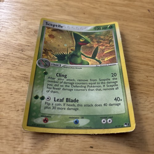 Sceptile 4/17 Rare POP Series 1 Pokemon Holo 
