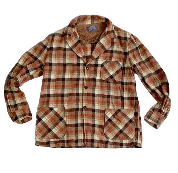 Pendleton Wool Tailored Jacket L Multi Check Made… - image 1