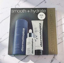 New Dermalogica Smooth  Hydrate Set - 3 Full Size Pieces