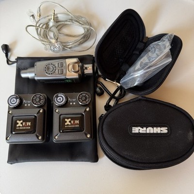 XVive U4 In-Ear Monitor Wireless System Bundle, 1xTransmitter + 2xReceiver | Neu