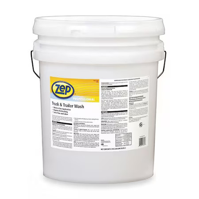 #ad Zep 1041566 Truck And Trailer Wash Pail 5 Gal Concentrate Liquid Mild $65.69