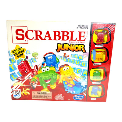 Scrabble Junior Game Ages 5+ Hasbro Gaming