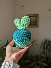 Shiny Applin Pokemon Handmade Crochet Amigurumi Stuffie