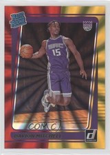 2021 Panini Donruss Rated Rookie Holo Red & Gold Laser Davion Mitchell #205 1m4i