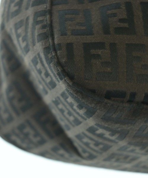 FENDI Zucchini Pattern Handbag 8BR004 Brown Black Women From Japan thumbnail 9