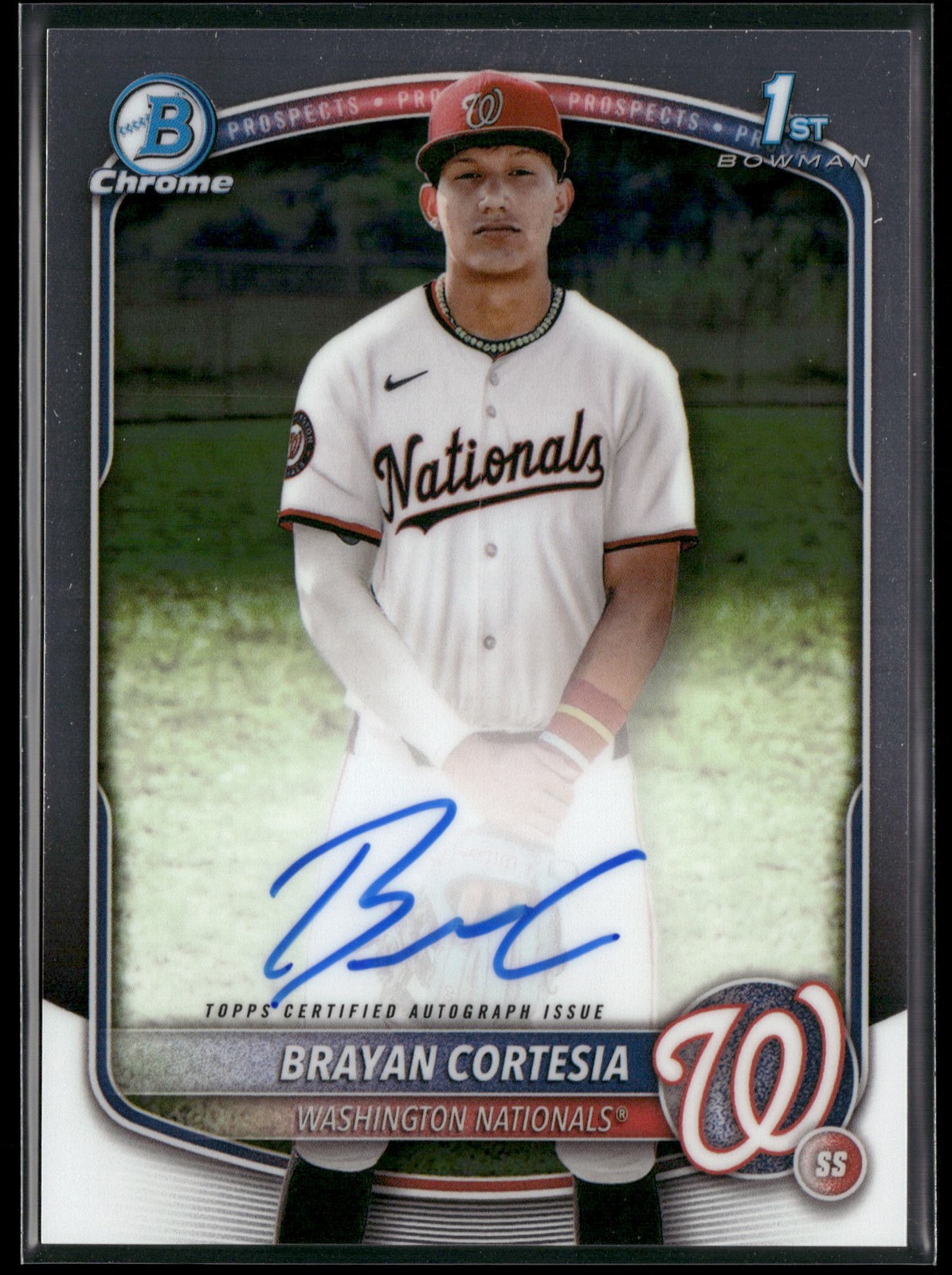 2025 Bowman Chrome - Prospect Autographs #CPA-BC Brayan Cortesia
