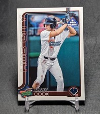 Casey Cook Prospect Rookie 2025 Topps Pro Debut Card #PD-188 Texas Rangers