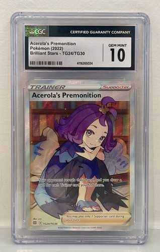 Acerola's Premonition graded CGC 10 for sale on eBay