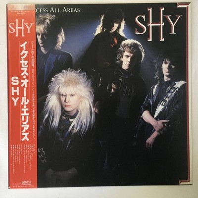 Shy/Excess All Areas, Japan Issue, with Obi, Promo, Vinyl Near Mint