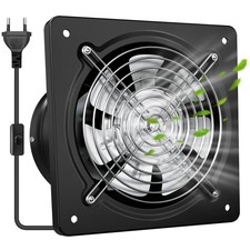 Yrichtra Potente Aspiratore Cappa Industriale per Cucina 250mm, Estrattore Aria 