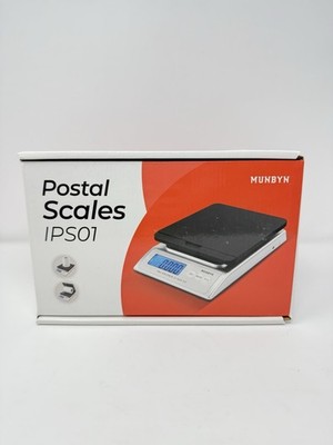 MUNBYN Digitale Postwaage, Paketversandwaage 30 kg 66 Pfund BRANDNEU