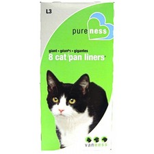 Cat, Van Ness Cat Pan Liners Giant 8 Pack 
