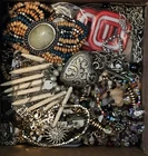 Costume Jewelry Lot ALL WEARABLE 5+lbs. Vintage-Mod Treasure Hunt #126
