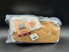 MUK LUKS Womens Bootie Slippers Camel S/M 5-7 Sherpa Lined New NIB