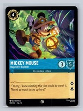 Mickey Mouse - Inquisitive Explorer 155/204 C Lorcana Attack of the Vine NM/M