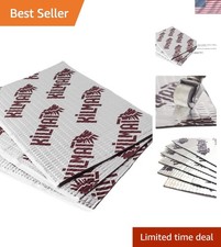 80 mil 10 sqft Car Sound Deadening Mat, Butyl Automotive Sound Deadener, Audio