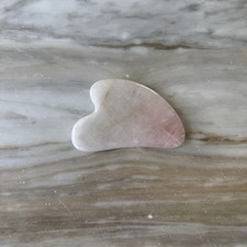 Rose Quartz Gua Sha Facial Massage Tool