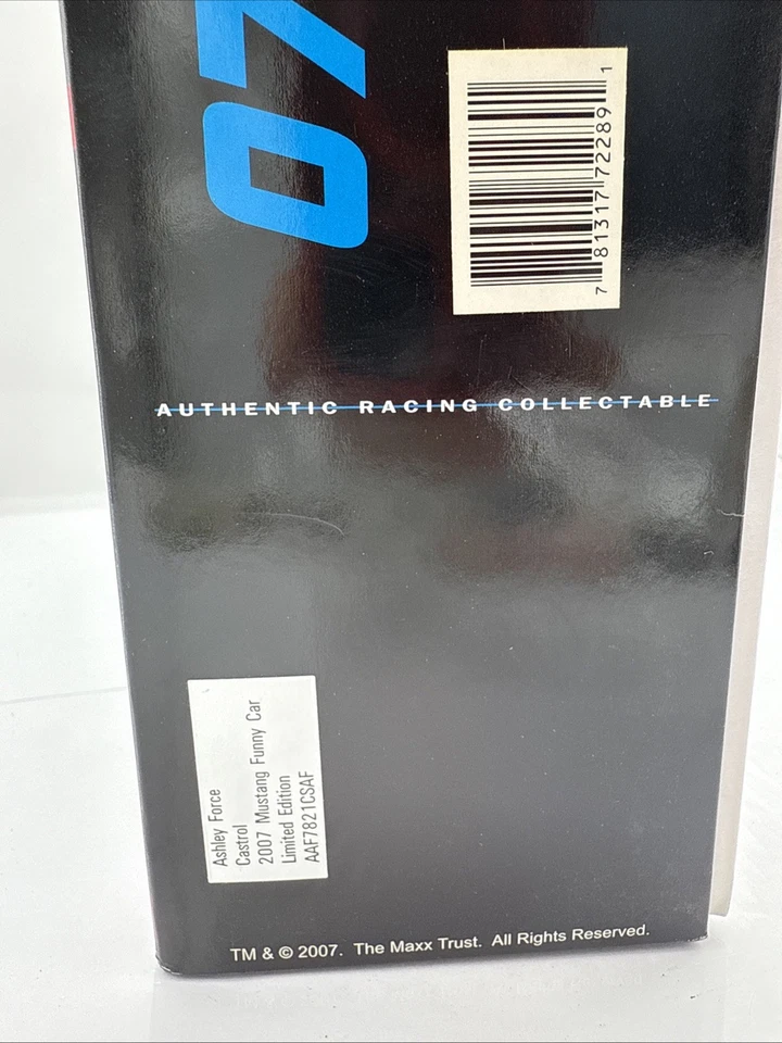 John Force Rookie Ashley Force Castrol GTX 2007 Ford Mustang Rookie NHRA 1/2500 Foto 2 de 4