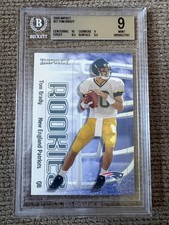 2000 Skybox Impact - Rookies Tom Brady #27 (RC) - BGS 9