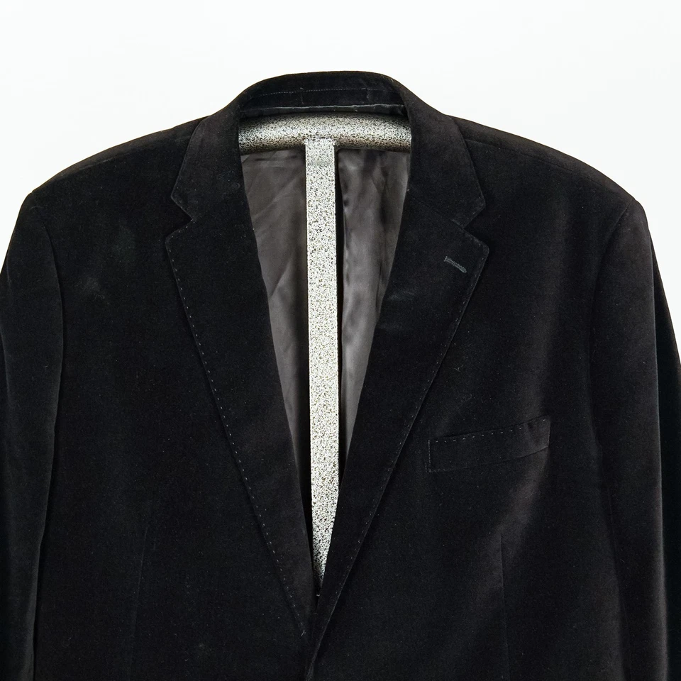 Lauren Ralph Lauren Men's Cotton Velvet Blazer Jacket 50R Holiday Event Cocktail - Image 3 of 4