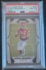 2017 Panini Prizm Patrick Mahomes RC Rookie Card #269 PSA 8