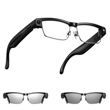 AI Smart Glasses with Camera, 8MP HD Video Recording, Real-Time Translation, ...