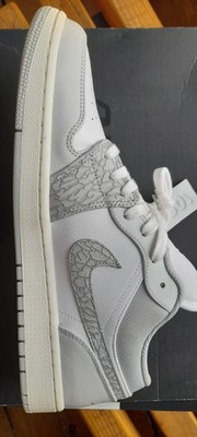Air Jordan 1 Low PRM Smoke Grey Elephant EU 46