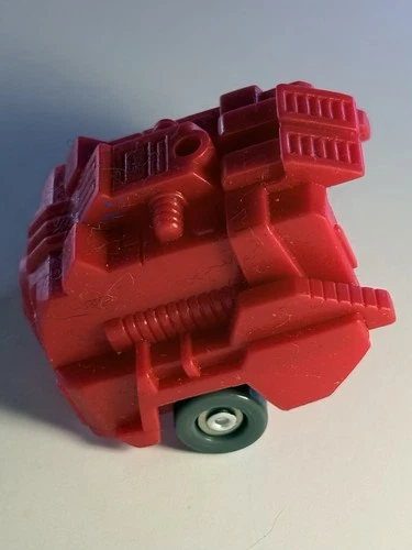 VINTAGE 1989 G1 TRANSFORMER PRETENDER LONGTOOTH SIDE CAR RED PIECE ONLY HASBRO