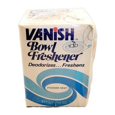 RARE NOS Vintage Vanish 1970's Hanging Toilet Bowl Freshener Deodorizer 1978