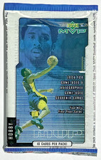 2000-01 UD MVP Basketball Hobby Pack Sealed - Autos, GU, Jordan Final Floor?